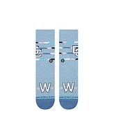 Stance Men's and Women's Light Blue Washington Nationals 2025 City Connect Crew Socks
