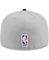 New Era Men's Gray/Black Portland Trail Blazers Tip-Off Two-Tone 59FIFTY Fitted Hat