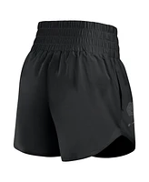 Nike Women's Black North Carolina Tar Heels Performance One High-Rise Shorts