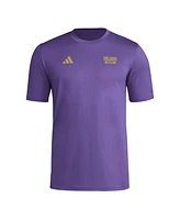 Adidas Men's Purple Orlando City Sc Local Wrap T-Shirt