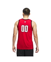 Adidas Men's 00 Red Nc State Wolfpack Replica Swingman Jersey