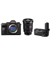 Sony Sony Alpha 1 Full Frame Mirrorless Digital Camera Bundle with Fe 16-35mm f/2.8 Gm Lens, Vg-C4EM Vertical Grip