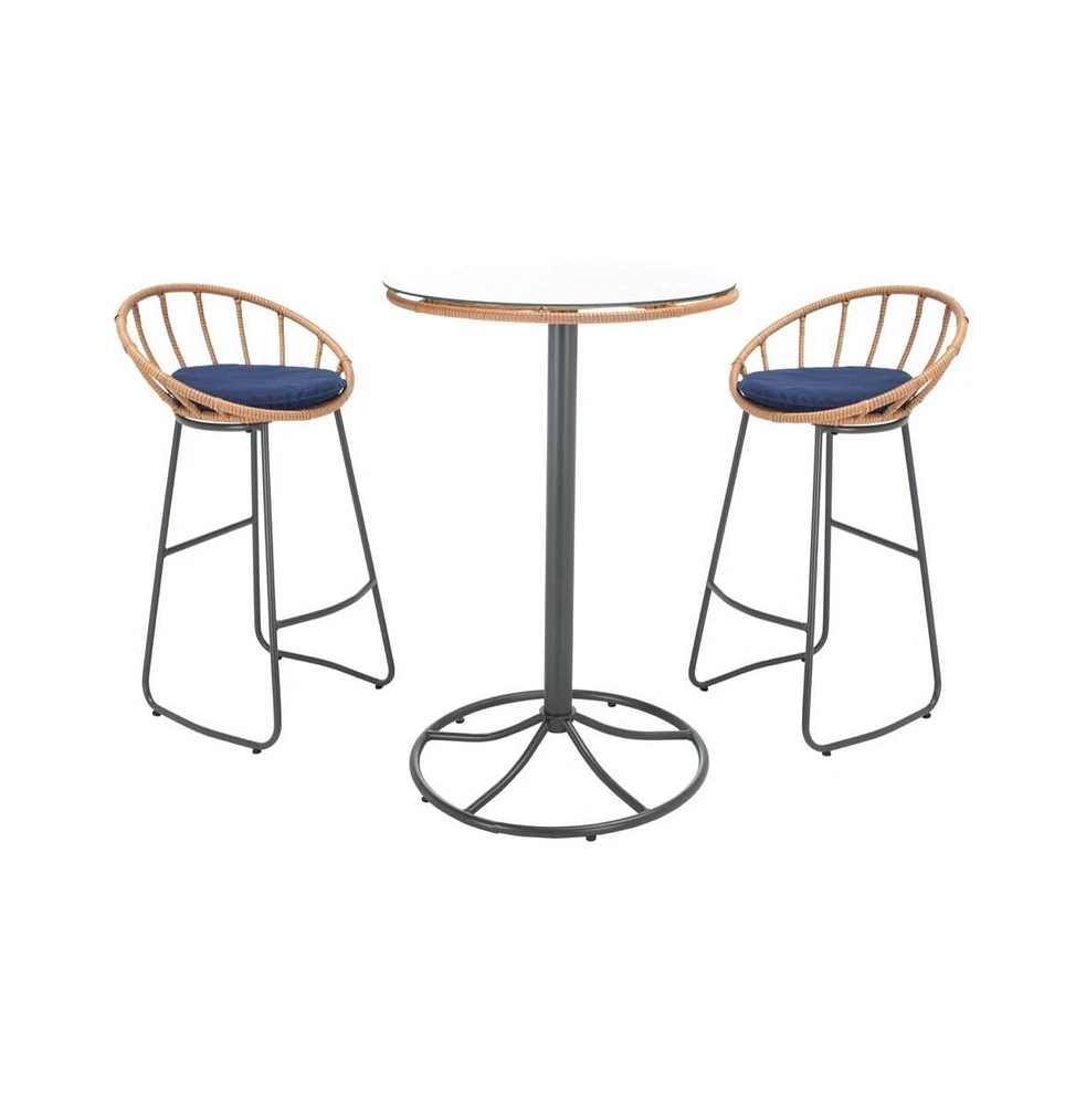 Lersa 3PC Lounger Set