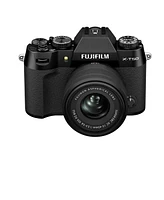 Fujifilm X-T50 Mirrorless Camera, Black with Xc 15-45mm f/3.5-5.6 Ois Pz Lens, Bundle with 64GB Sdxc Memory Card, Alpine 120 Shoulder Bag