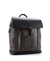 Pre-Owned Goyard Mm Alpin Backpack Coated Canvas