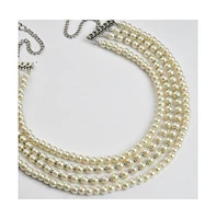 Sohi Women's Victorian Statement Necklace