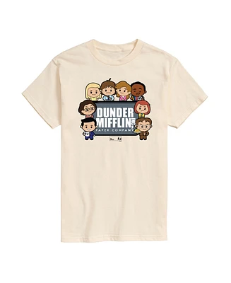 Airwaves Men's The Office Cartoon Short Sleeve T-Shirt