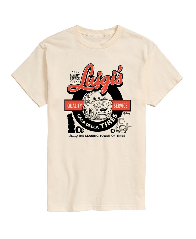 Airwaves Men's Disney Cars Luigi's Short Sleeve T-Shirt