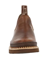 Georgia Boot Men's Patriotic Brown Romeo Shoe