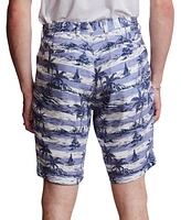 Paisley & Gray Men's Felix Slim Fit Printed 8-1/2" Shorts