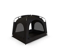 Ayamaya Sanctuary Full Size Indoor Blackout Bed Tent – Privacy Sleep Canopy with Dual Doors, Mesh Windows & iPad Holder – Easy Setup, Li