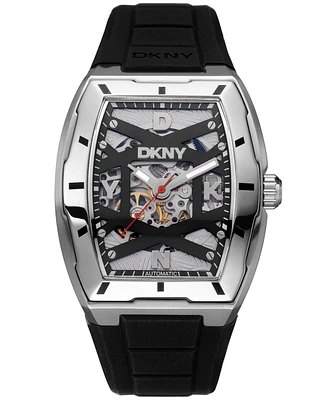 Dkny Men's Urban Automatic Silicone Strap Watch