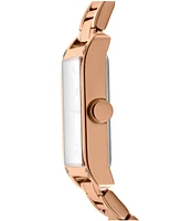 Dkny Women's Westside Maxi Rose-Gold Stainless Steel Bracelet Watch, 41mm