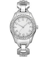 Dkny Women's Astoria Midi Glitz Stainless Steel Bracelet Watch, 33mm
