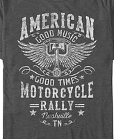 Generic Additude Men's Motorcycle Rally Short Sleeve T-Shirt