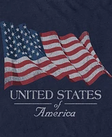 Generic Additude Men's American Flag Short Sleeve T-Shirt