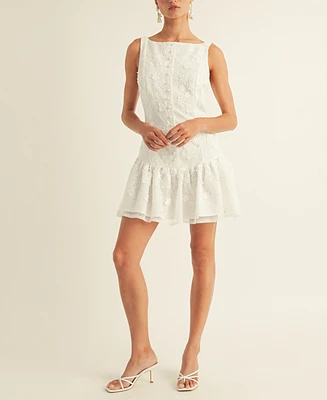 Arose Studio, Inc Women's Capri Lace A-Line Dress