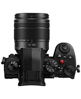 Panasonic Lumix G97 Mirrorless Camera with Lumix G Vario 12-60mm f/3.5-5.6 Aspherical Lens, Black