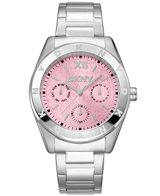 Dkny Women's Chambers Multi Sport Chronograph Stainless Steel Bracelet Watch