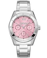 Dkny Women's Chambers Multi Sport Chronograph Stainless Steel Bracelet Watch