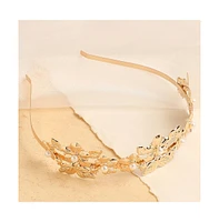 Sohi Women's Gold Plated Designer Hairband