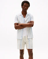 Tommy Hilfiger Men's Stripe Drawstring Shorts