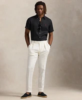 Polo Ralph Lauren Men's Short-Sleeve Linen Button-Up