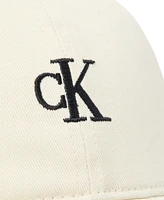 Calvin Klein Men's Embroidered Small Monogram Twill Baseball Cap