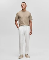 Hugo Boss Men's Dapolino Relaxed Fit Short Sleeve Crewneck T-Shirt