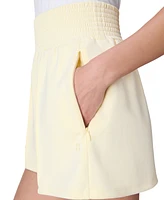 Sweaty Betty Women's Cloudweight Smocked-Waist Pull-On Shorts