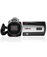 Minolta MN2K50NV 2.7K Qhd 48MP 3" Touchscreen Night Vision Camcorder, Black