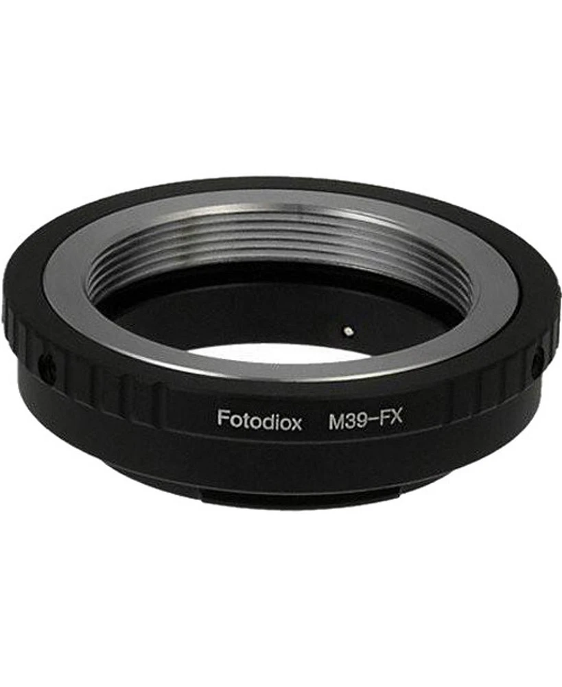 Fotodiox Lens Mount Adapter for M39/L39 Screw Mount Slr Lens to Fujifilm Fuji X-Series Mirrorless Camera Body