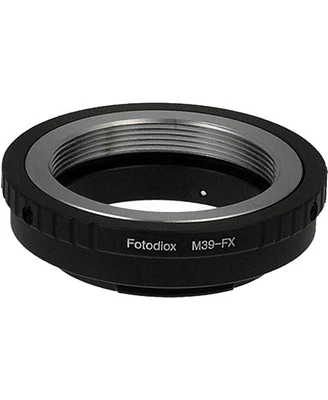 Fotodiox Lens Mount Adapter for M39/L39 Screw Mount Slr Lens to Fujifilm Fuji X-Series Mirrorless Camera Body