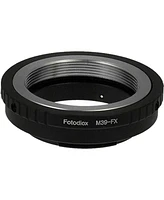 Fotodiox Lens Mount Adapter for M39/L39 Screw Mount Slr Lens to Fujifilm Fuji X-Series Mirrorless Camera Body
