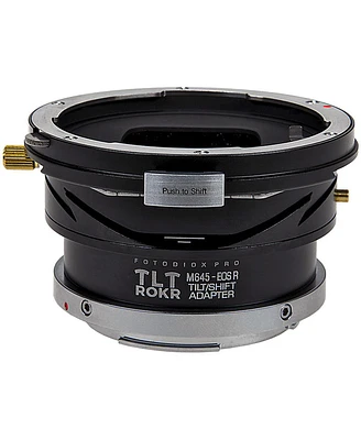 Fotodiox Pro Tlt Rokr Tilt/Shift Lens Mount Adapter for Mamiya 645 (M645) Mount Lenses to Canon Rf Mount Mirrorless Camera Body