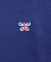 Epic Threads Little & Big Girls Butterfly Embroidered Ribbed T-Shirt, Exclusively at Macy's