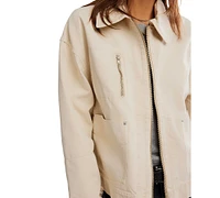 Free People Women's Sally Cotton Canvas Jacket