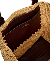 Sam Edelman Marley Large Raffia Collapsible Tote