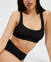 Good American Women's Always Fits Bralette Bikini Top