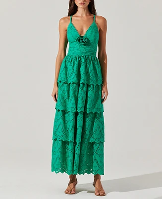 Astr the Label Women's Faeryn Cotton Maxi Dress