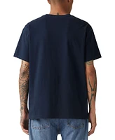 Levi's Men's Relaxed Fit Short Sleeve Script Logo Crewneck T-shirt