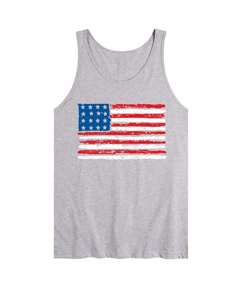 Airwaves Men's American Flag Sleeveless Tank Top