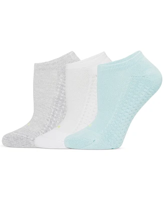 Hue Women's Air Cushion No Show 3 Pack Socks U12798