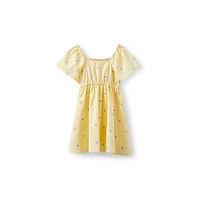 Cotton On Little Girls Little/Big Penny Short Sleeve Dress