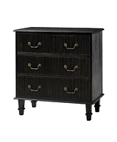 Perry 30"Tall 3-DrawerNightstand