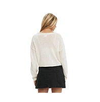 Cotton On Women's Roll Over Boat Neck Sweater