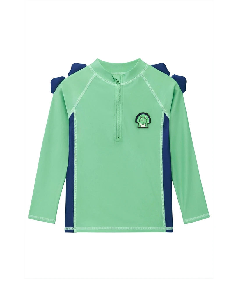 Roarsome Baby Boys Spike Rash Guard Long Sleeve