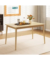 Wooden Dining Table for 4 Perfect for Kitchen or Dining Room