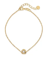 Devata Love Knot Chain Bracelet in 14K Gold, 6.5 in adj to 7.5 in