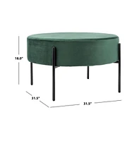 Lisbon Round Cocktail Ottoman